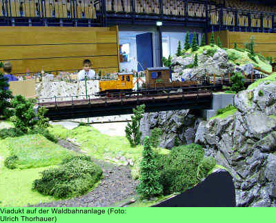 Viadukt auf der Waldbahnanlage (Foto: Ulrich Thorhauer)